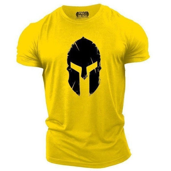 Masked personality short-sleeved T-shirt