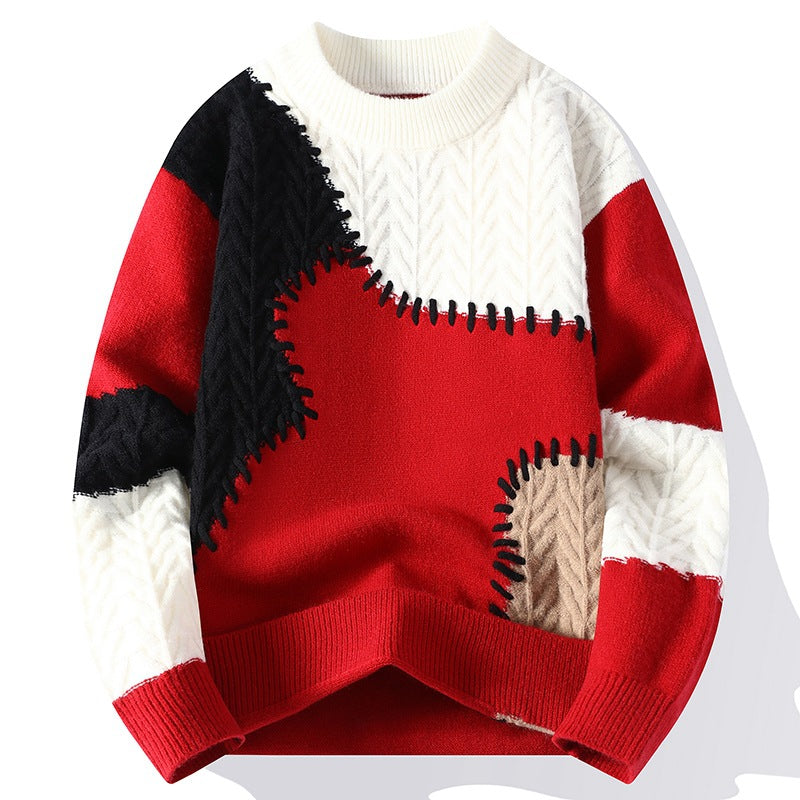 Trendy Youth Loose Casual Thick Warm Sweater