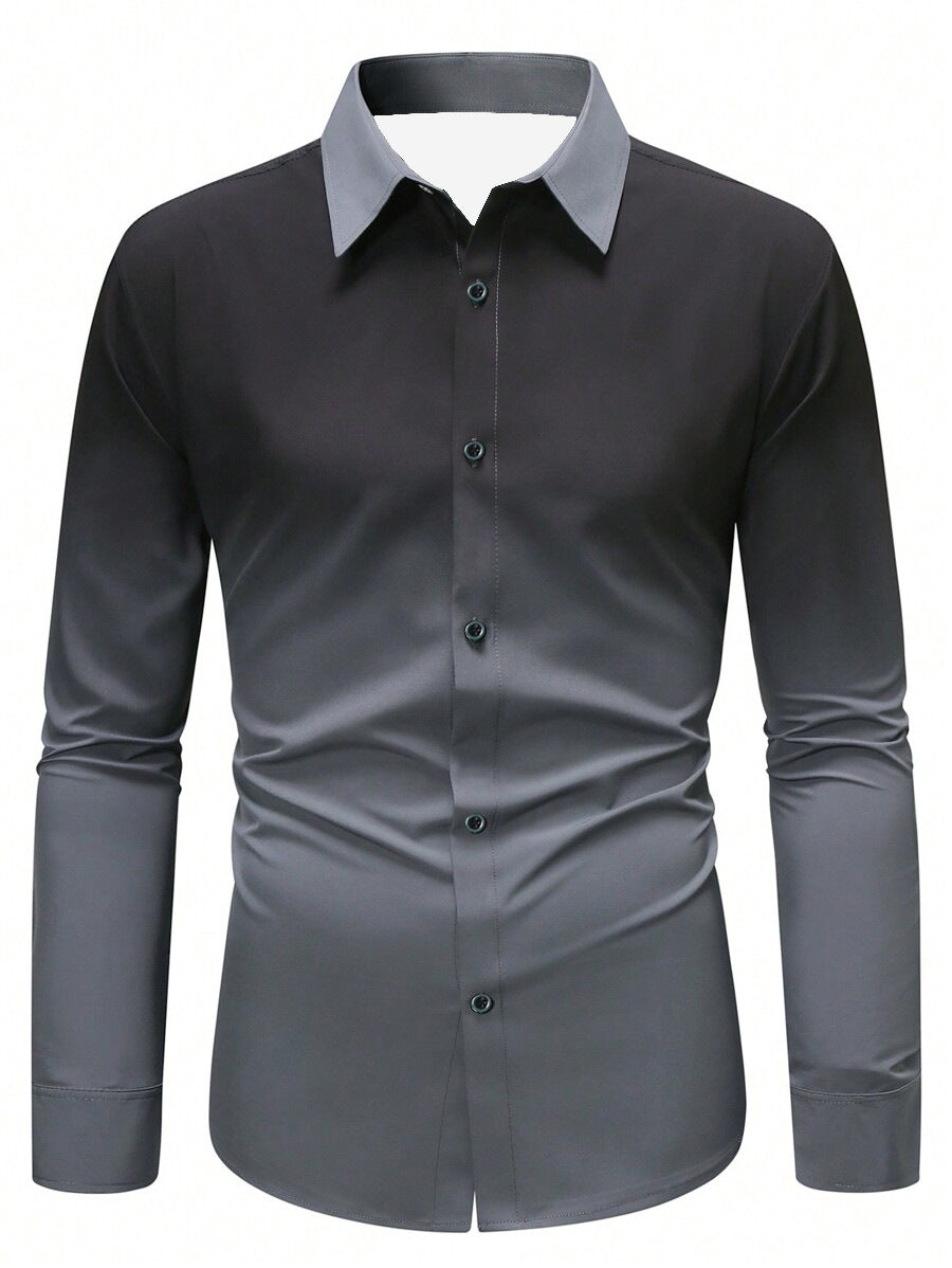 Personality New Casual Trend Men's Shirt